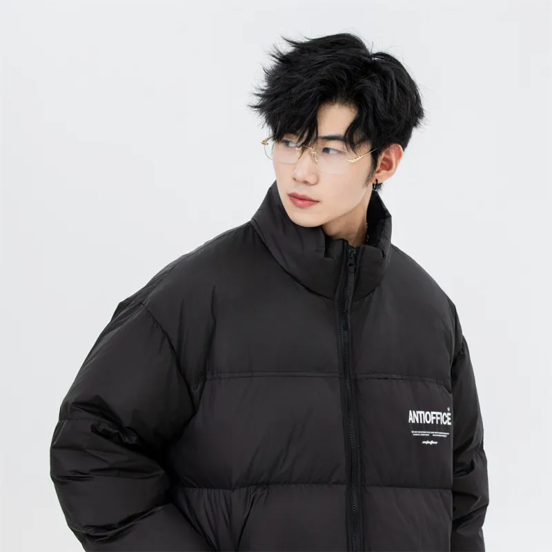 Antioffice Down Jacket Coat Unisex Dopamine Dressing-13