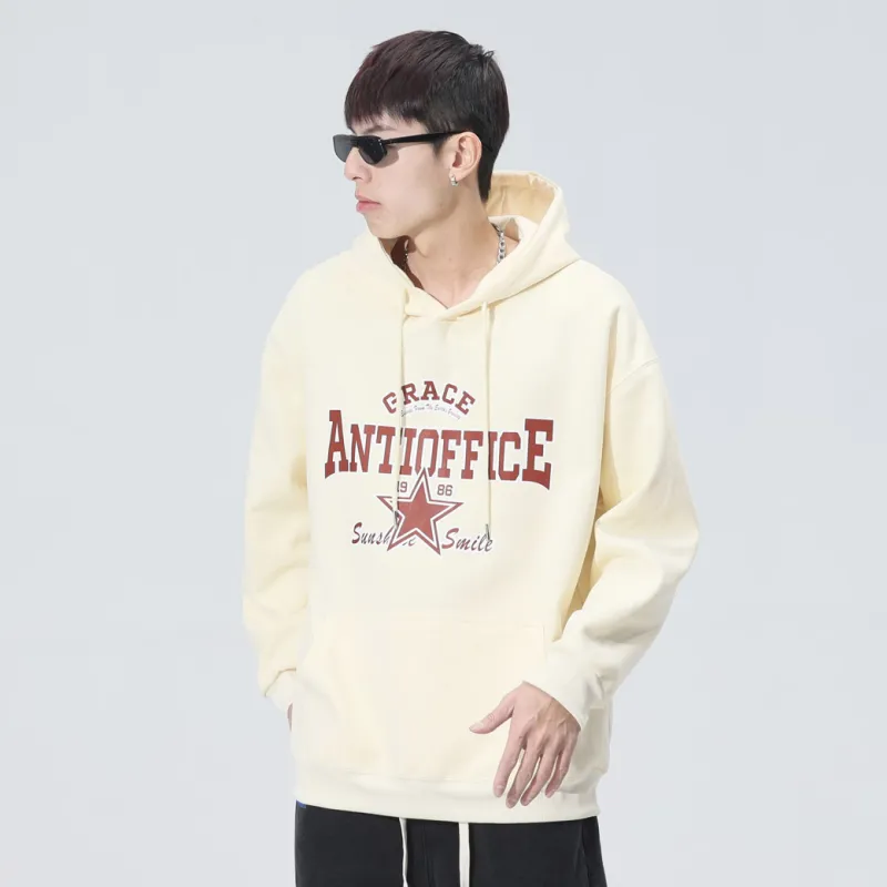 Antioffice Sweatshirt Unisex White-57