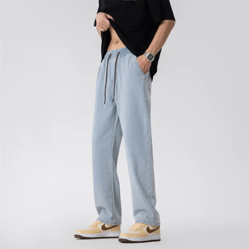 Antioffice Jeans Spring And Autumn Men's-4