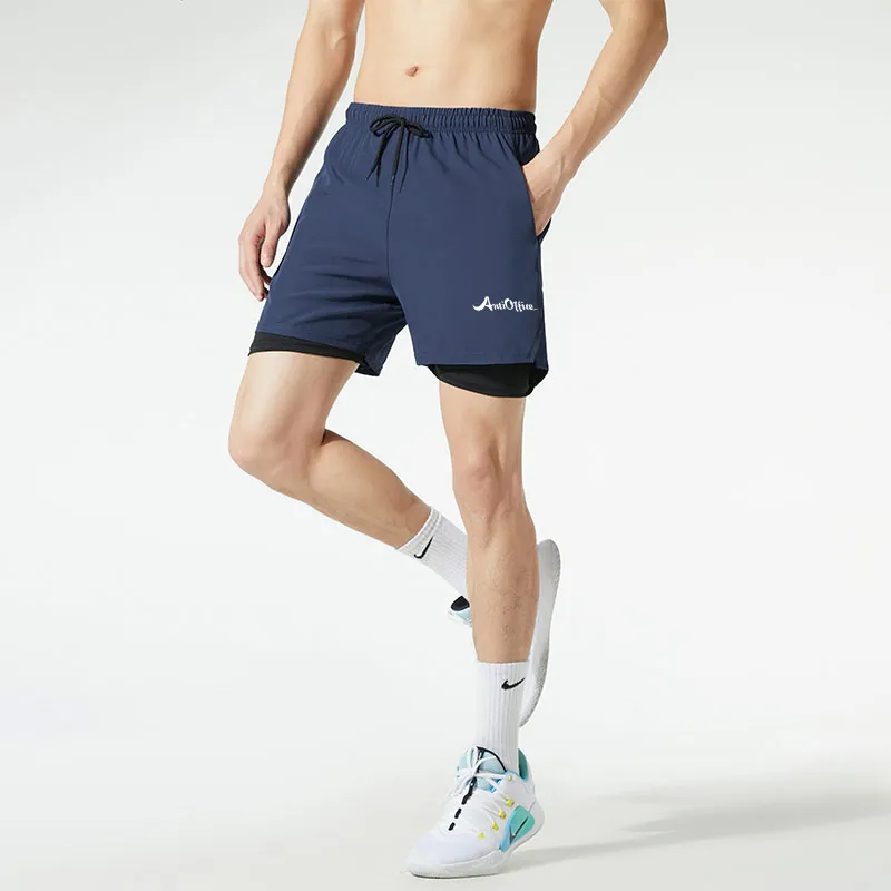 Antioffice Sports Shorts Unisex-16