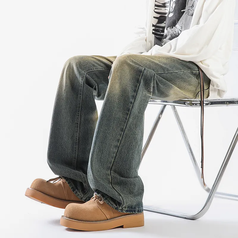 Antioffice Jeans Unisex Vintage Blue-7