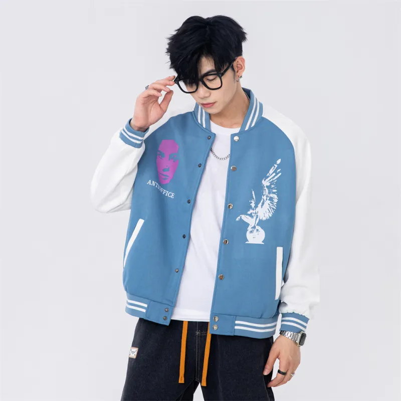 Antioffice Baseball Jacket Men's-10