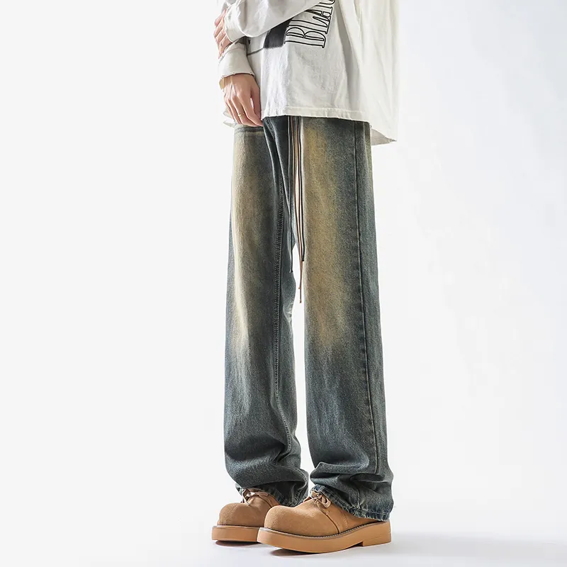 Antioffice Jeans Unisex Vintage Blue-6