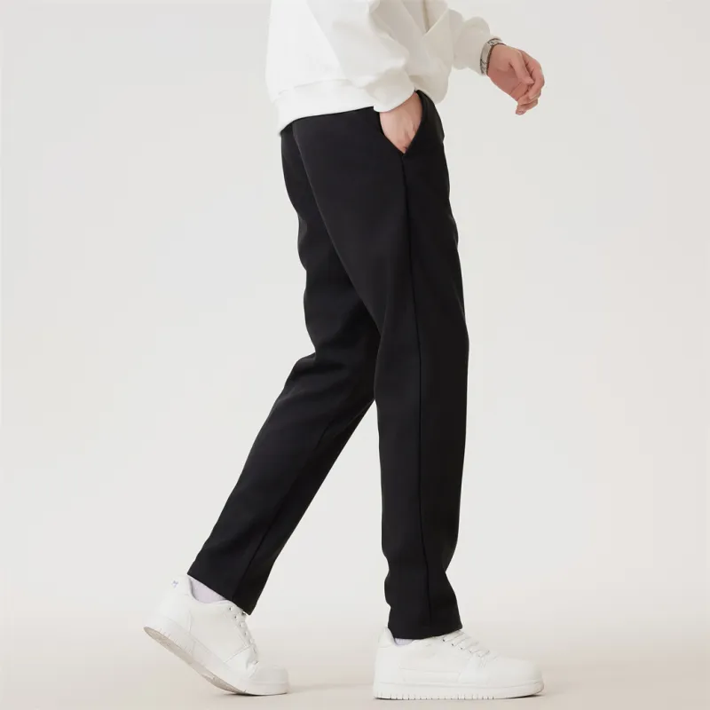 Antioffice Casual Pants Men Black-3