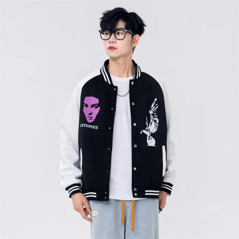 Antioffice Baseball Jacket Men's-3