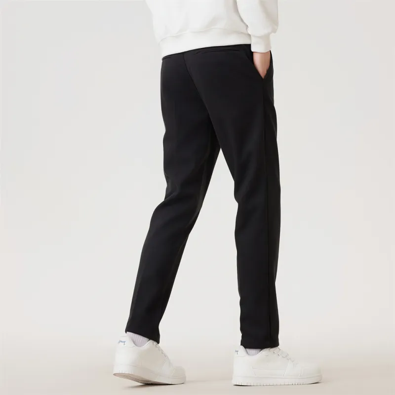 Antioffice Casual Pants Men Black-7