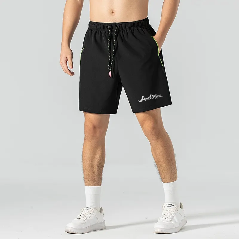 Antioffice Sports Shorts Unisex-14