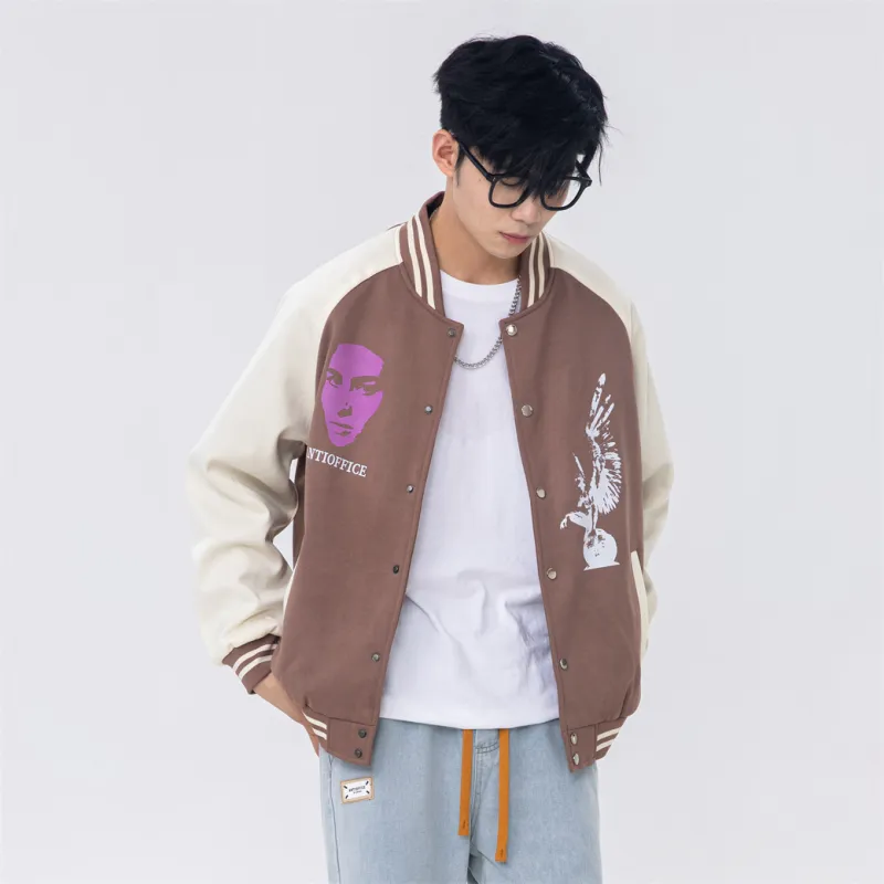 Antioffice Baseball Jacket Men's-20