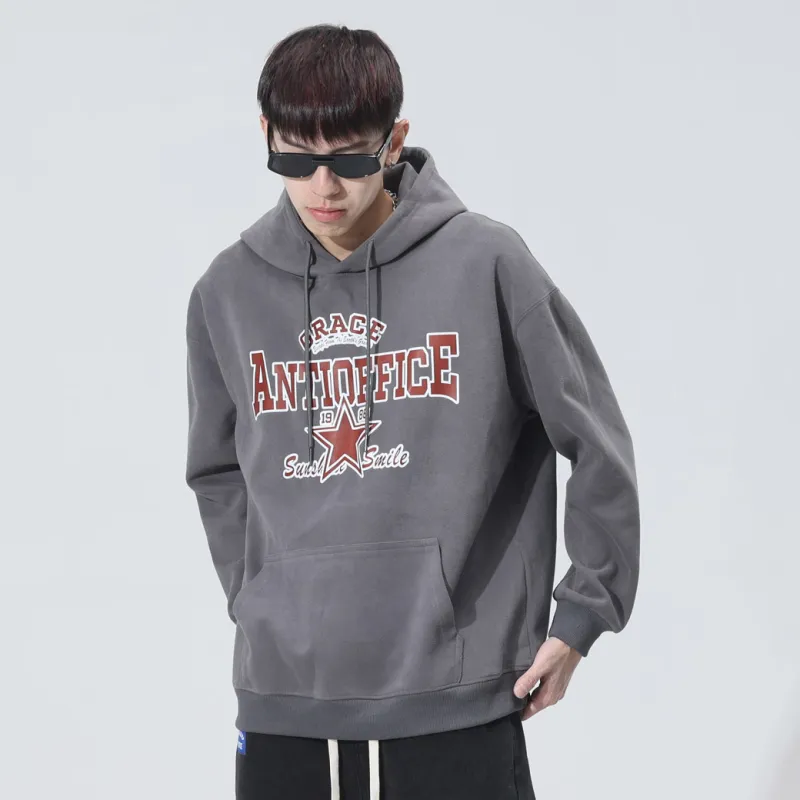 Antioffice Sweatshirt Unisex White-53
