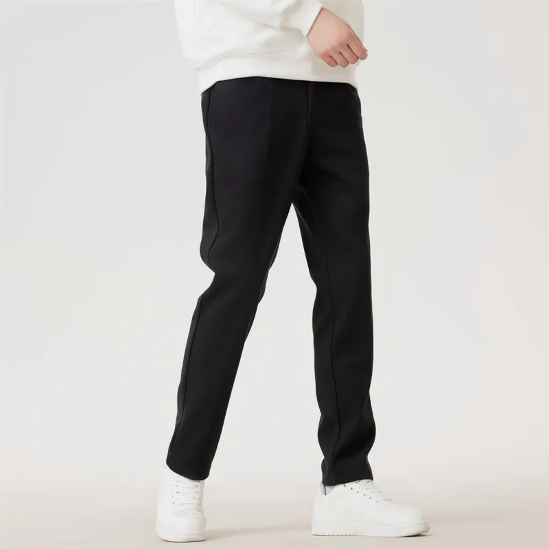 Antioffice Casual Pants Men Black-6