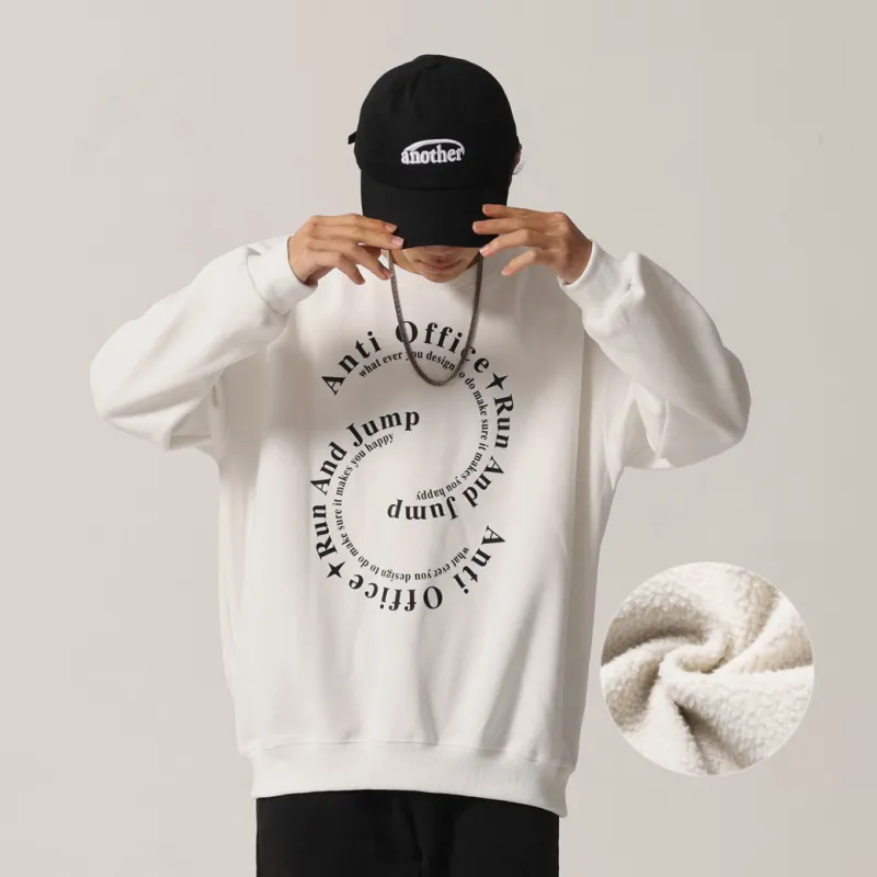 Antioffice Fall And Winter Sweatshirt Men's-16
