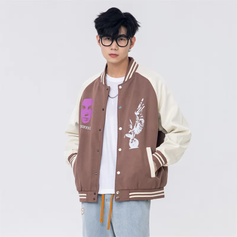 Antioffice Baseball Jacket Men's-16