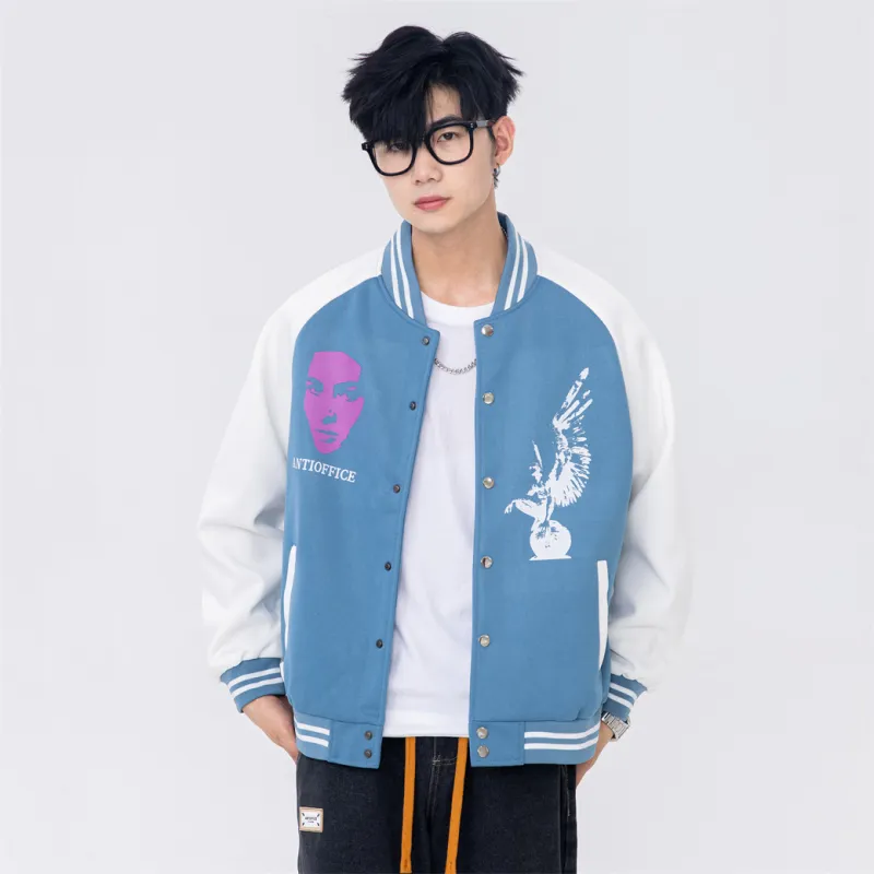 Antioffice Baseball Jacket Men's-13