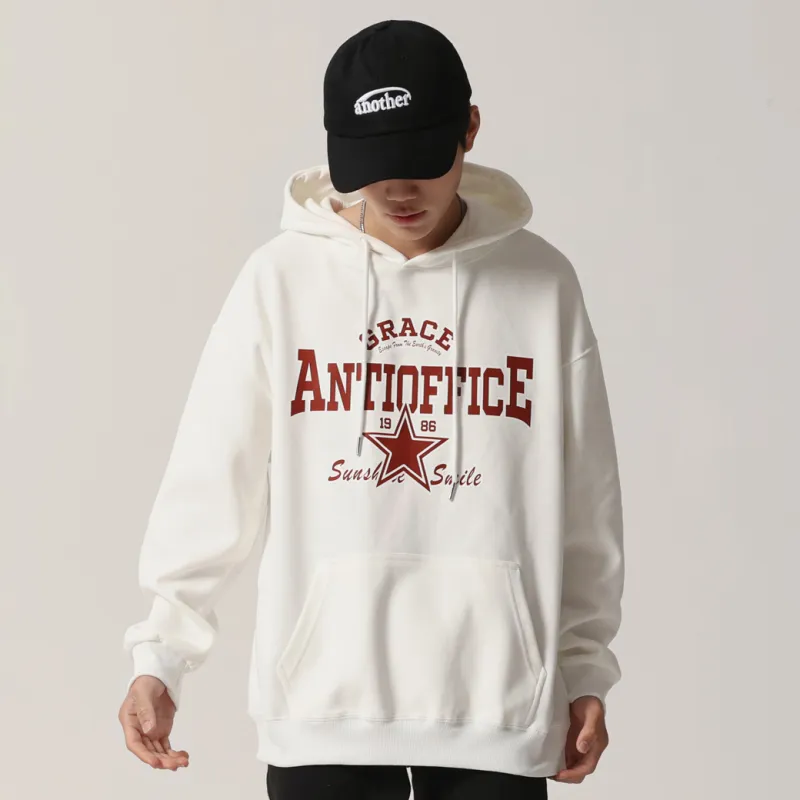 Antioffice Sweatshirt Unisex White-39