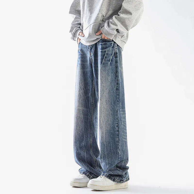 Antioffice Jeans Unisex Blue-6