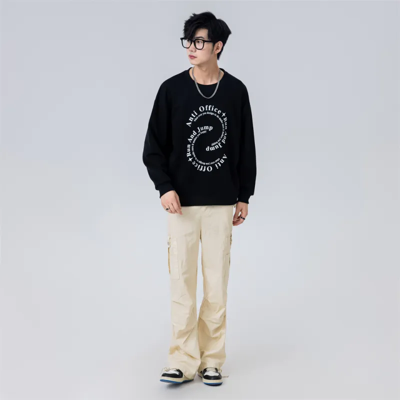 Antioffice Fall And Winter Sweatshirt Men's-11