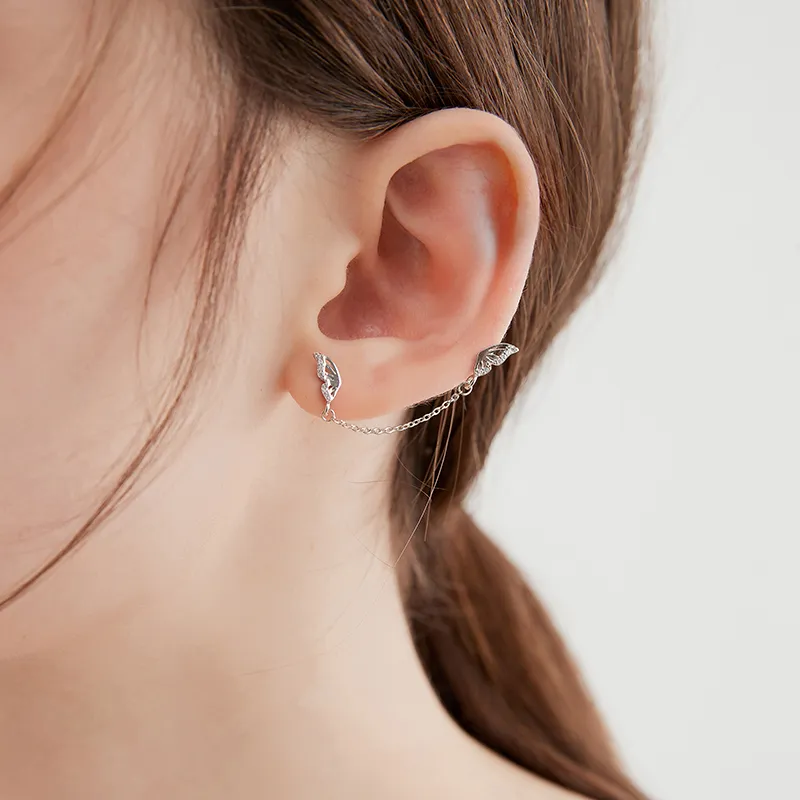 Lady Go Titanium Steel Earrings Women's-3