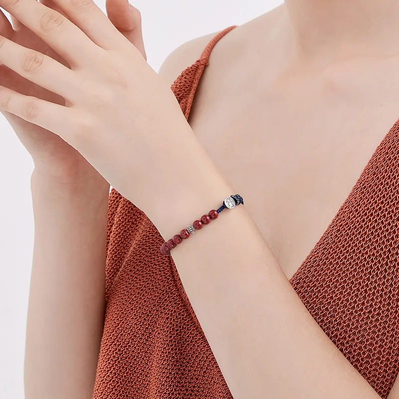 Lady Go Cinnabar Bracelets Unisex-5
