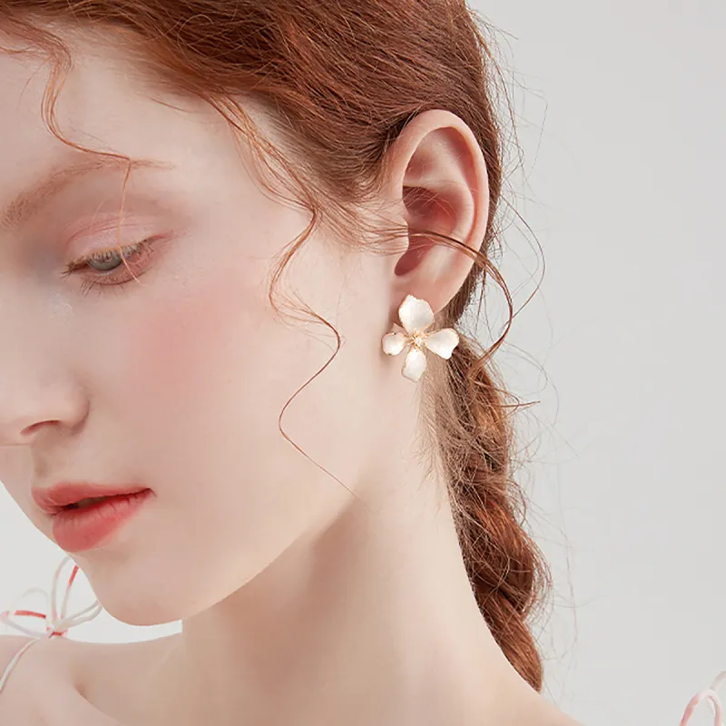 Lady Go S925 Sterling Silver Stud Earrings Women's-2