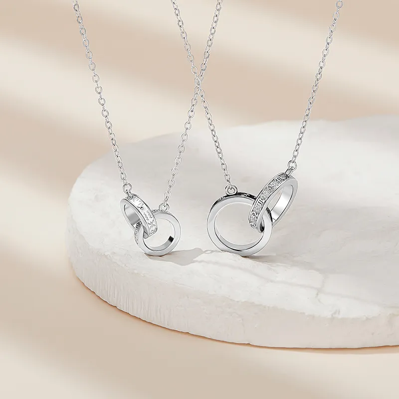 Lady Go S925 Silver Necklaces Unisex-2