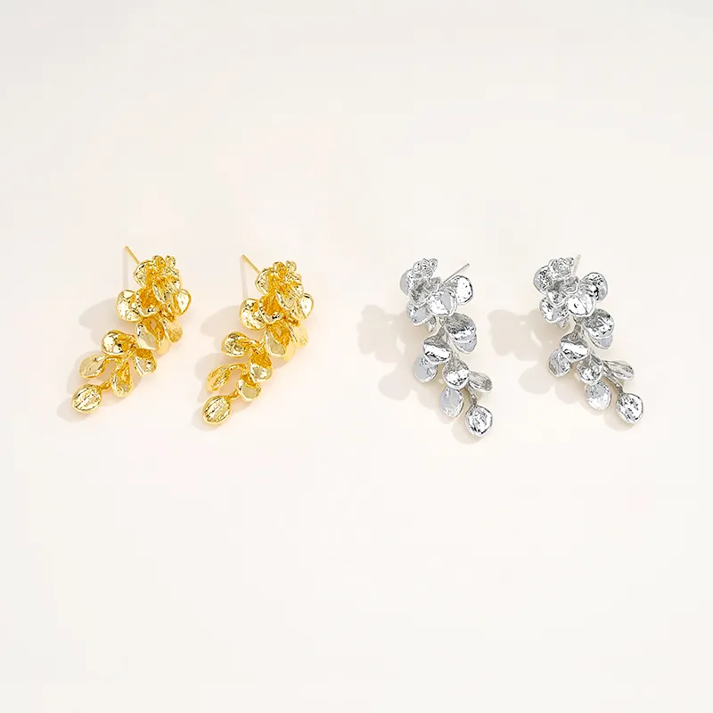 Lady Go S925 Silver Stud Earrings Women's-6