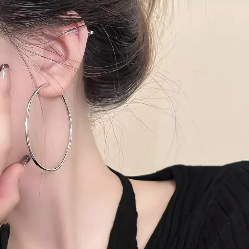 Lady Go S925 Sterling Silver Stud Earrings Women's-1