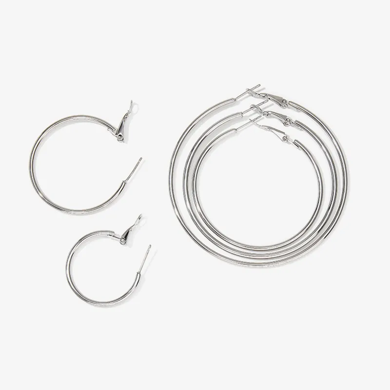 Lady Go S925 Sterling Silver Stud Earrings Women's-2