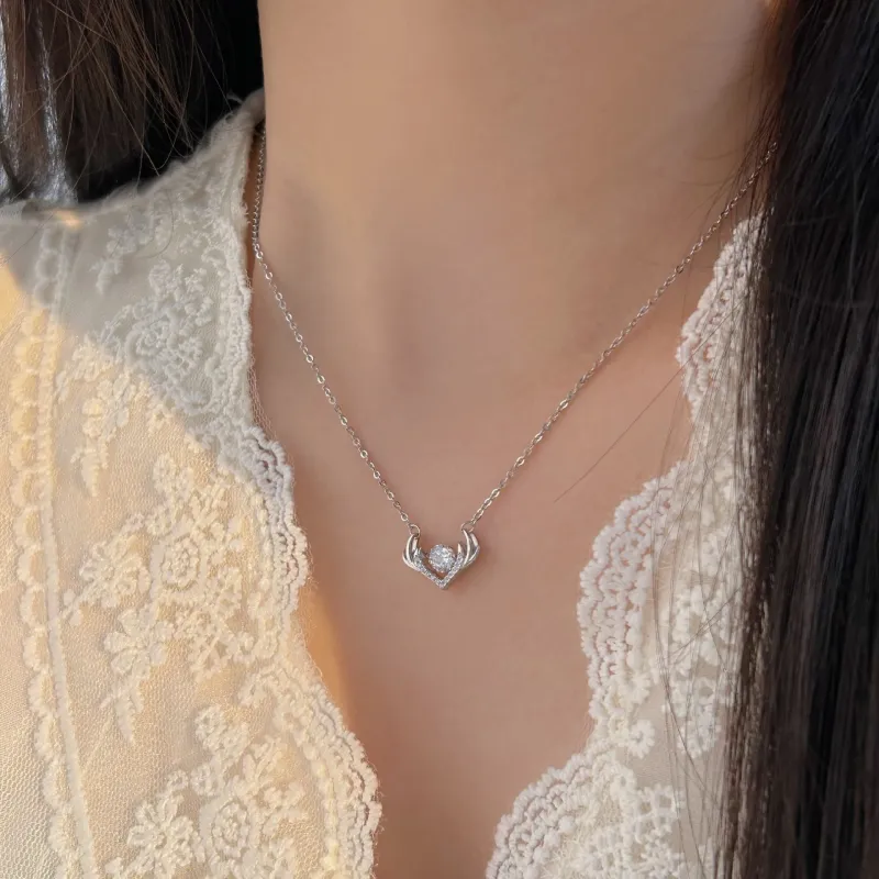 Lady Go S999 Fine Silver Necklaces Women's-1