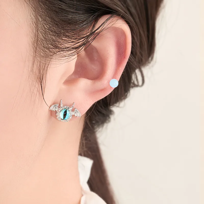 Lady Go Alloy Stud Earrings Unisex-1