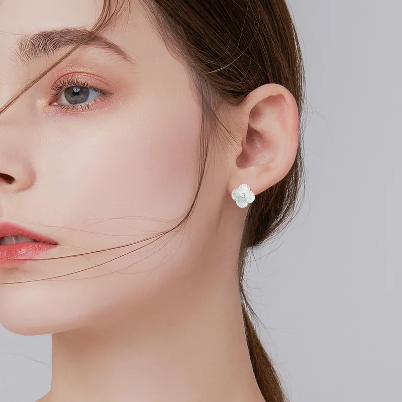 Lady Go Copper Alloy Stud Earrings Women's-6