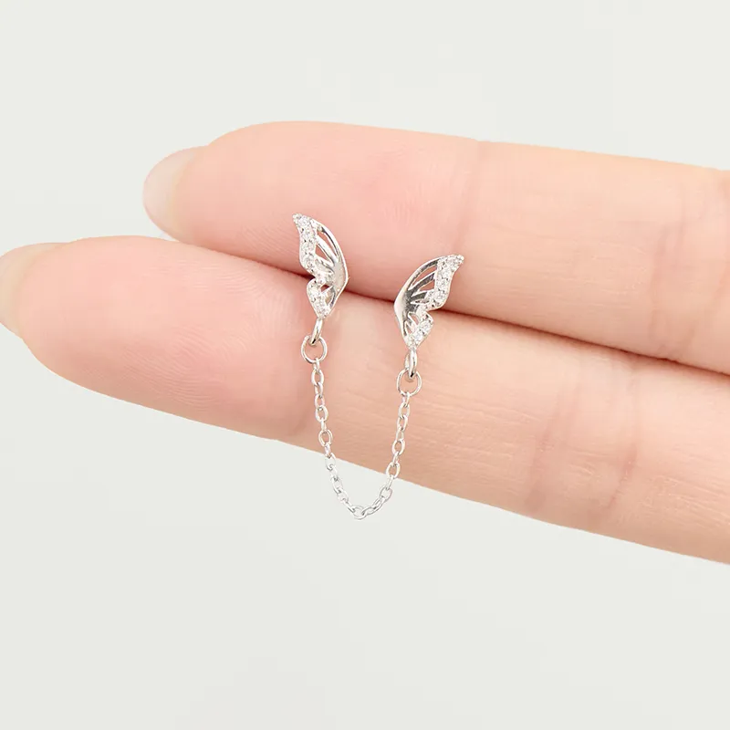 Lady Go Titanium Steel Earrings Women's-5