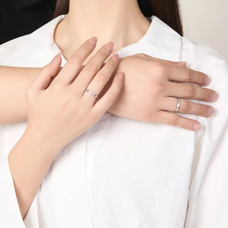 Lady Go S925 Silver Rings Unisex-2