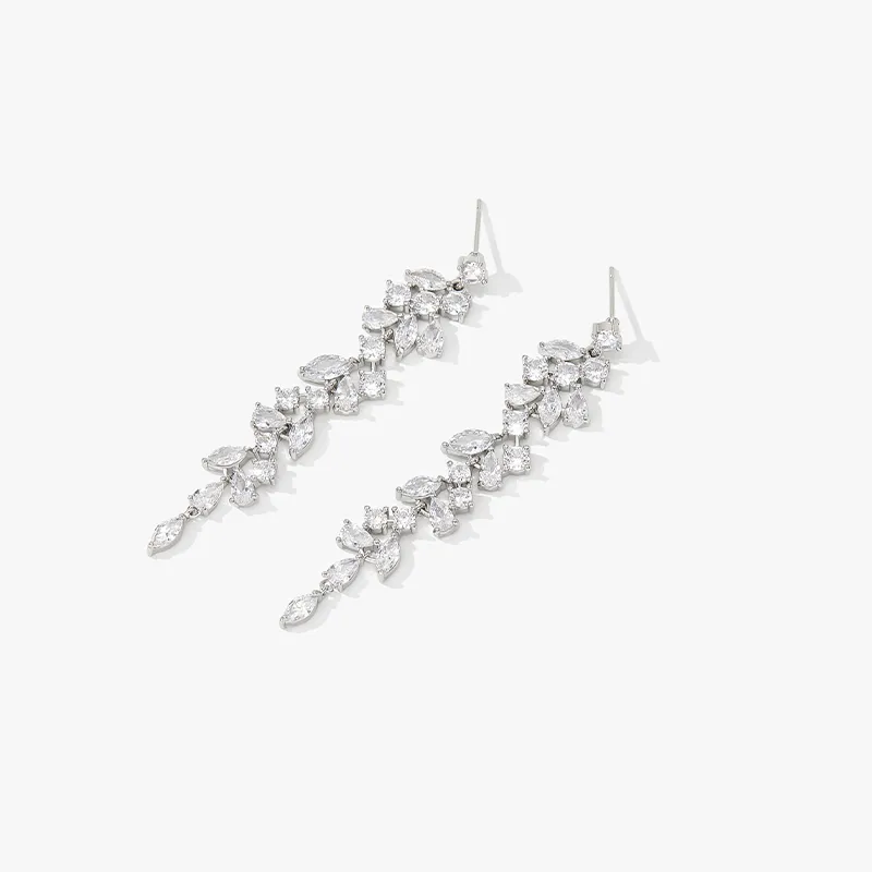 Lady Go S925 Silver Stud Earrings Women's-2