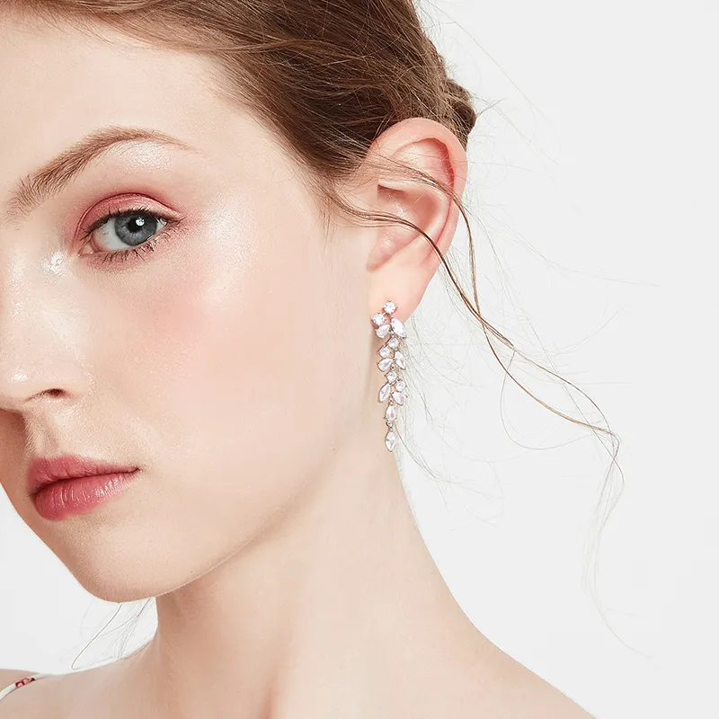 Lady Go S925 Silver Stud Earrings Women's-1