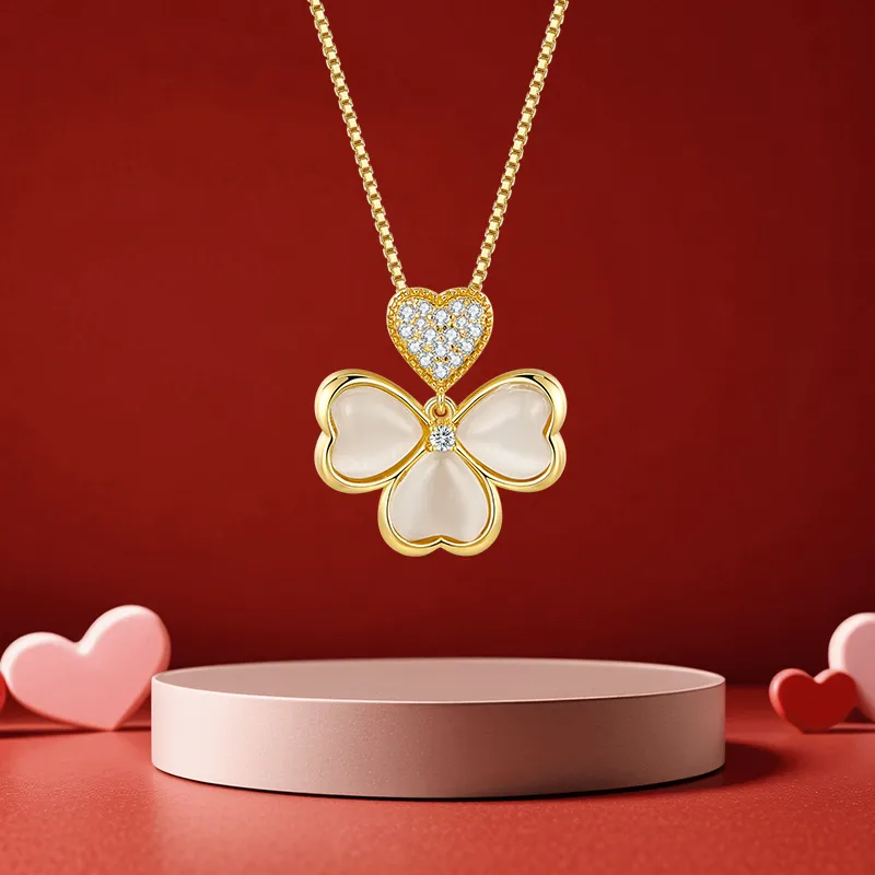 Lady Go Silver Necklaces Women's-6