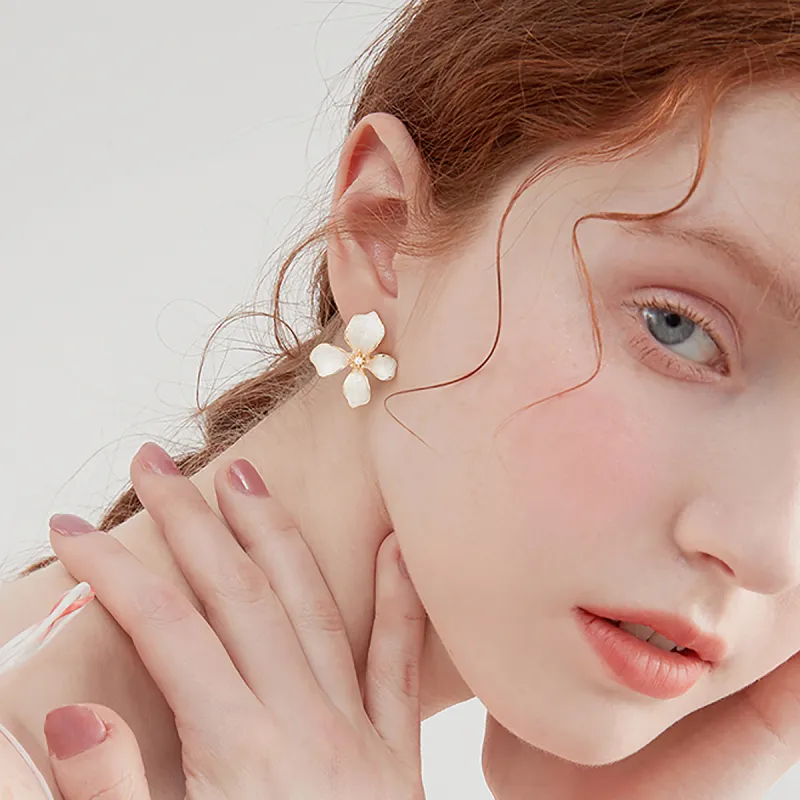 Lady Go S925 Sterling Silver Stud Earrings Women's-3