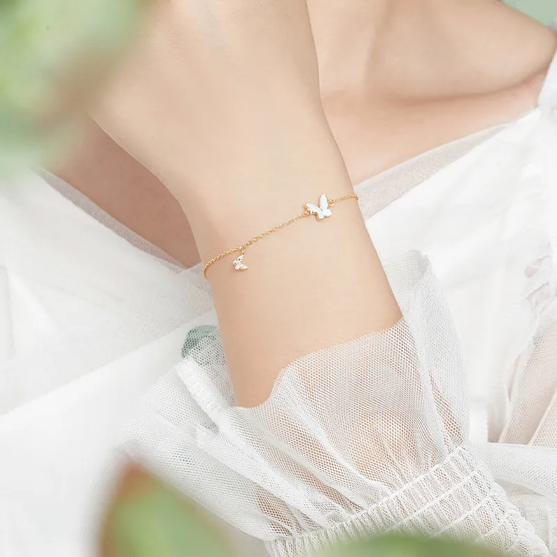 Lady Go 925 Sterling Silver Bracelets Women's-3