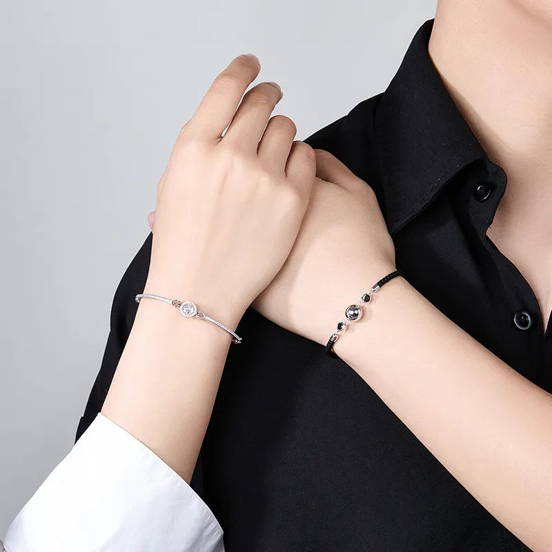 Lady Go S925 Silver Bracelets Unisex-1