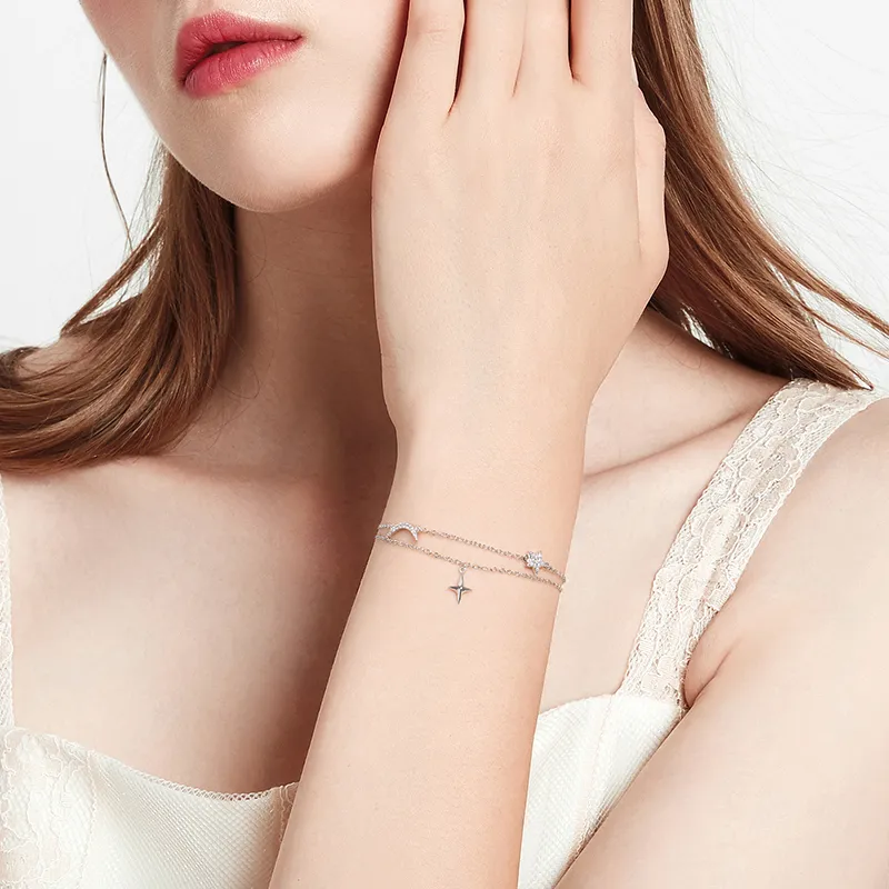 Lady Go S925 Silver Bracelets Women's-3