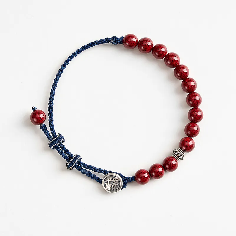 Lady Go Cinnabar Bracelets Unisex-2