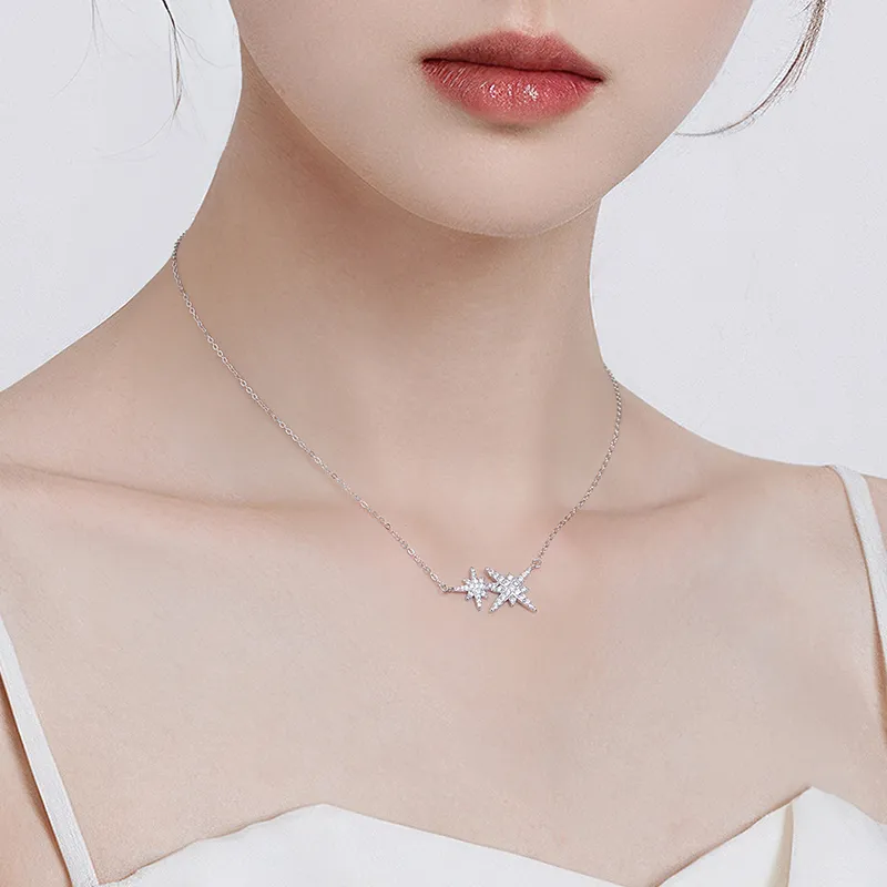 Lady Go S925 Silver Necklaces Women's-2