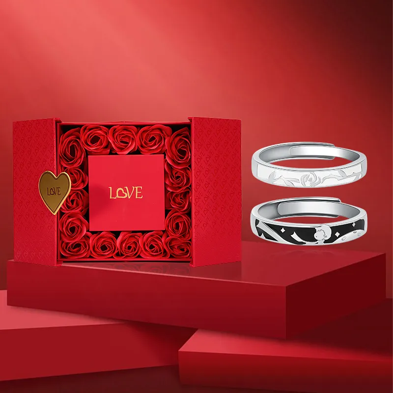 Lady Go Sterling Silver Rings Unisex-8