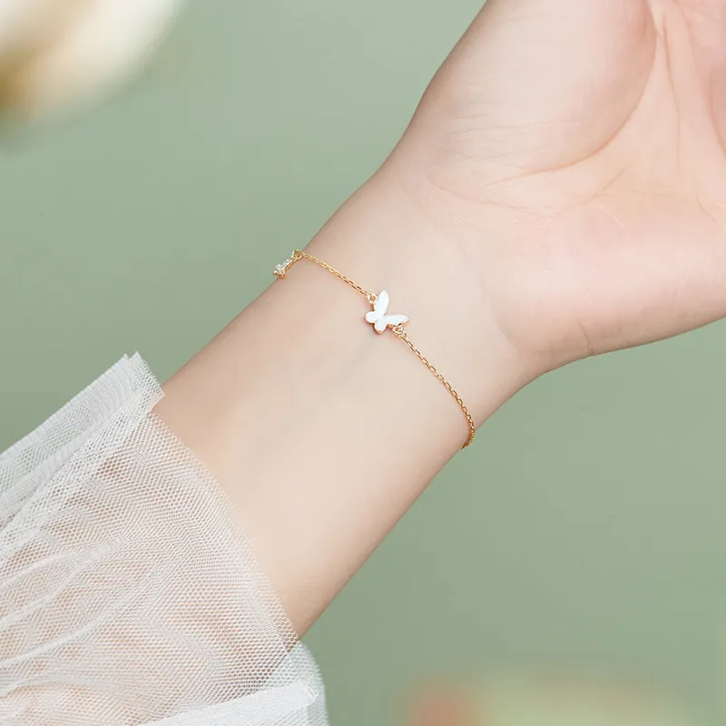 Lady Go 925 Sterling Silver Bracelets Women's-5