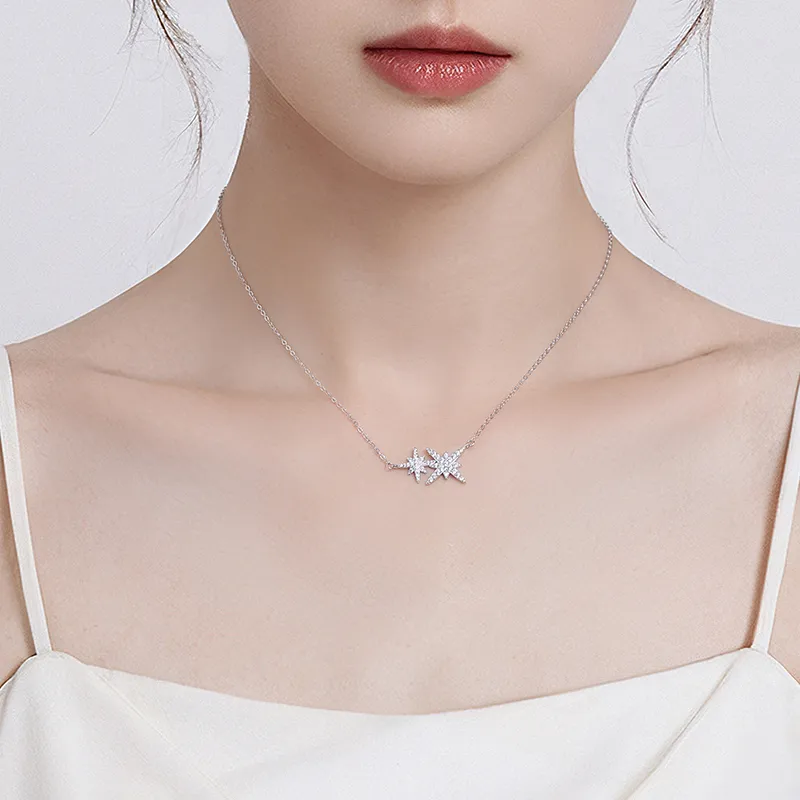 Lady Go S925 Silver Necklaces Women's-1