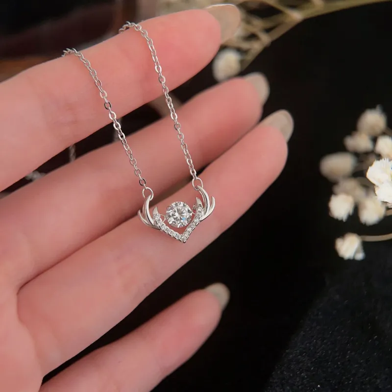 Lady Go S999 Fine Silver Necklaces Women's-2