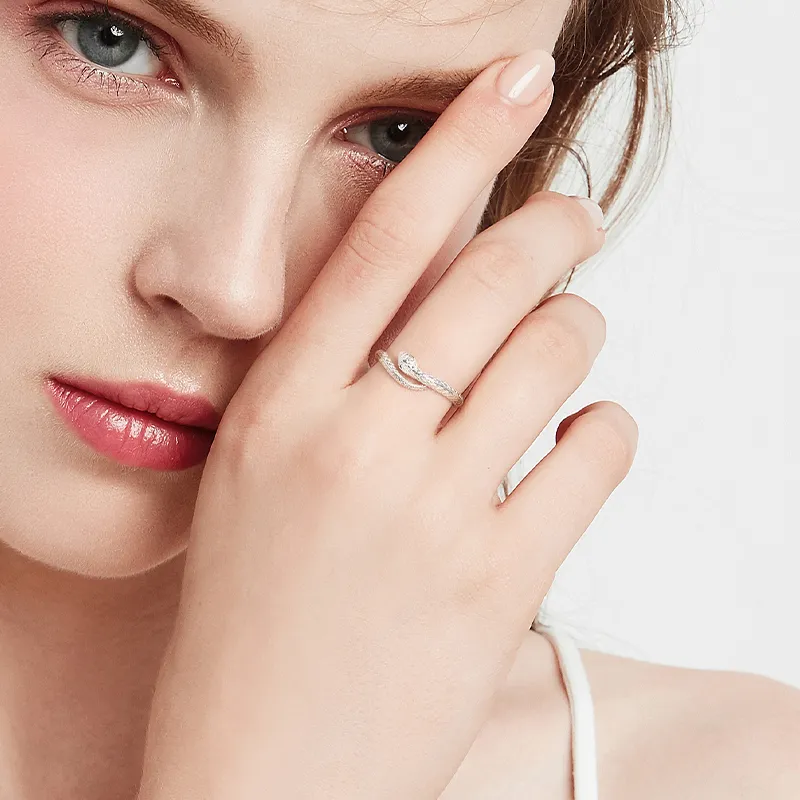 Lady Go Sterling Silver Rings Unisex-3