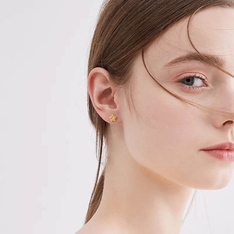 Lady Go Alloy Stud Earrings Women's-5