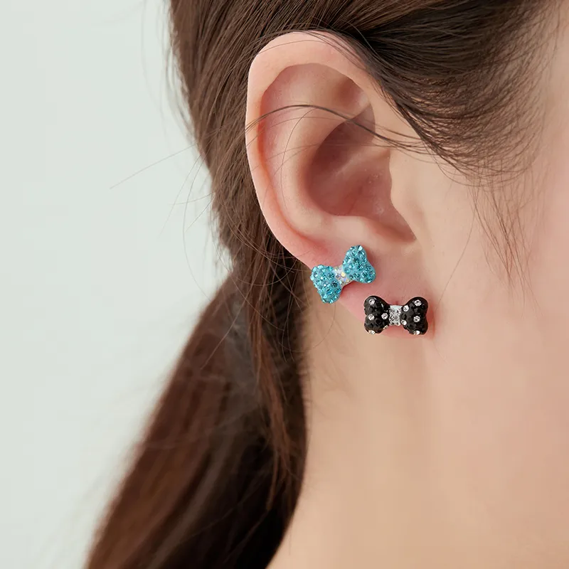 Lady Go Titanium Steel Stud Earrings Women's-3