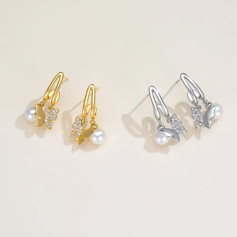 Lady Go Synthetic Zirconia Earrings Women's-6