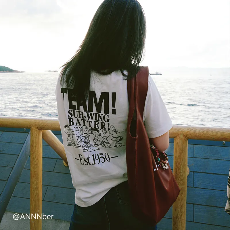 Snoopy X SEM/R T Shirts Unisex-2